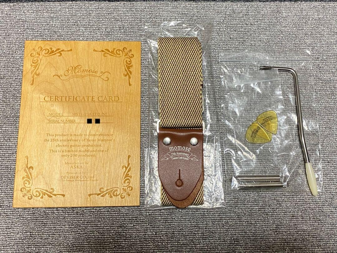 momose MST1-25A LTD Purple Jacaranda Fretboard guitar musical instrument q08