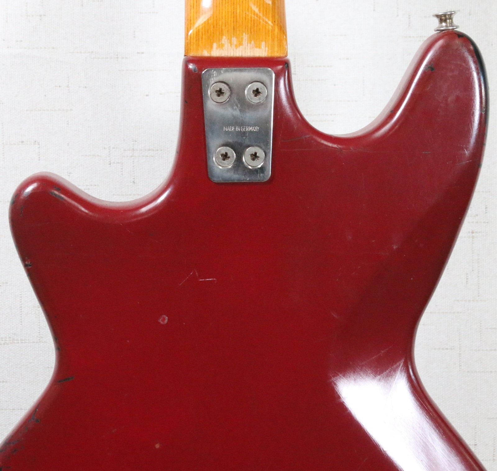 Framus Strato Super 5/155-52 Vintage Germany Electric Guitar 1967 Red – WOW!