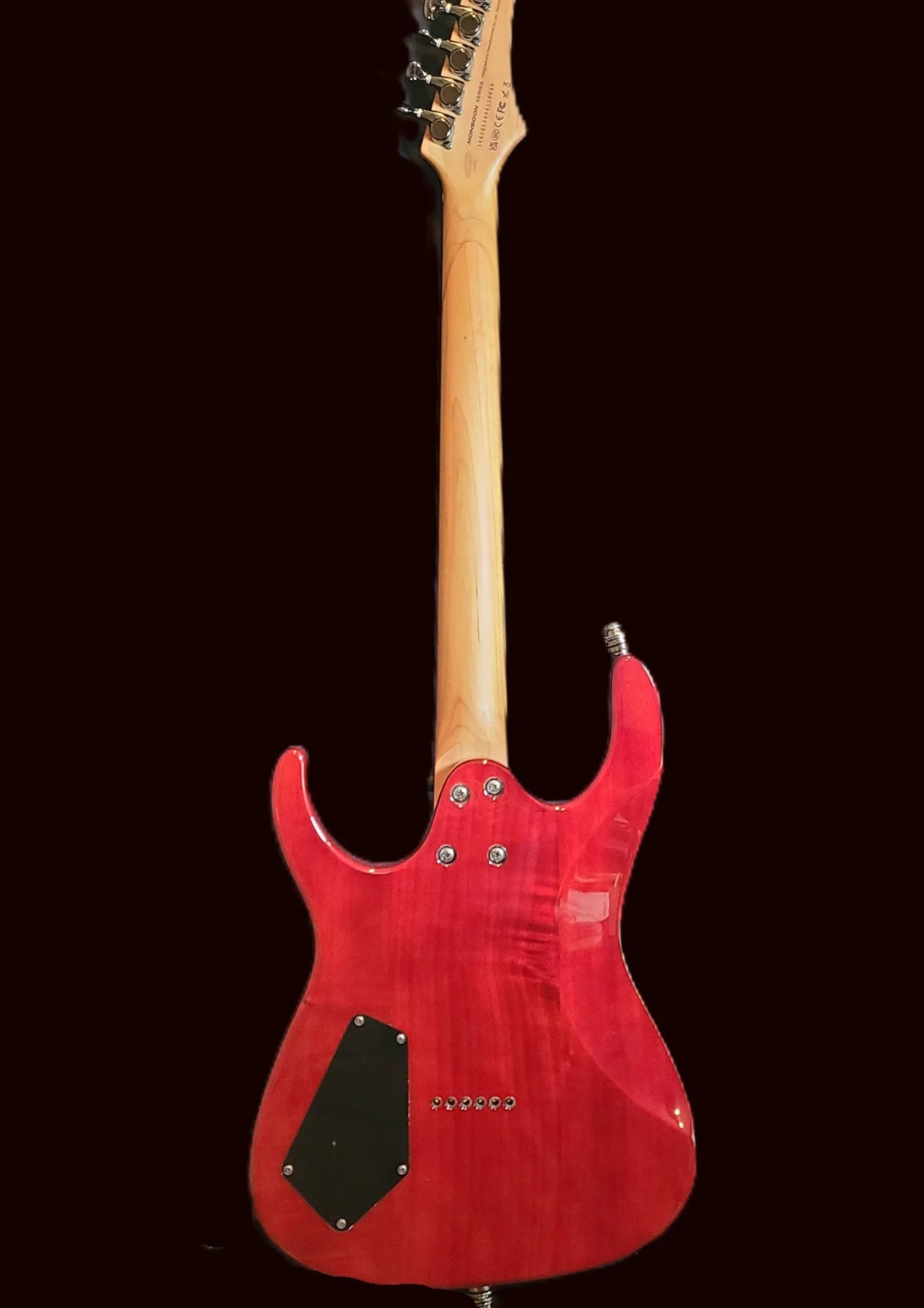 Leo Jaymz Monsoon Series Electric Guitar — Burl Resin Top, Dual Humbuckers