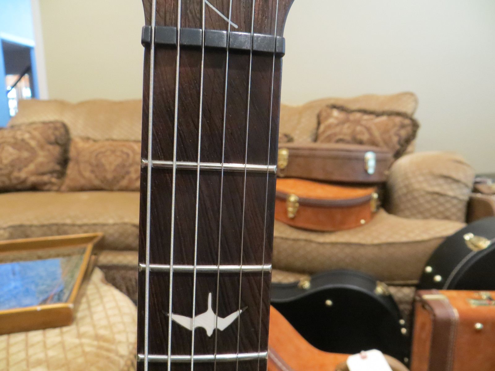 Prs Private Stock Rare Mira Charcoal Brazilian Fretboard Giant Brazil Pickguard
