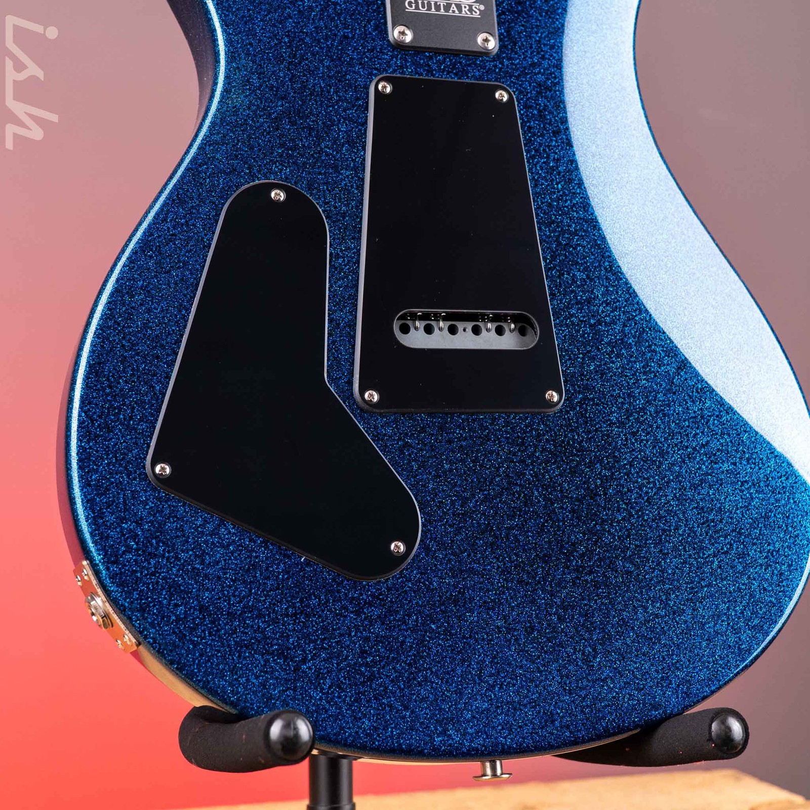 PRS CE 24 Special Blue Burst Holoflake Sprayer’s Choice w/ Black Satin Neck