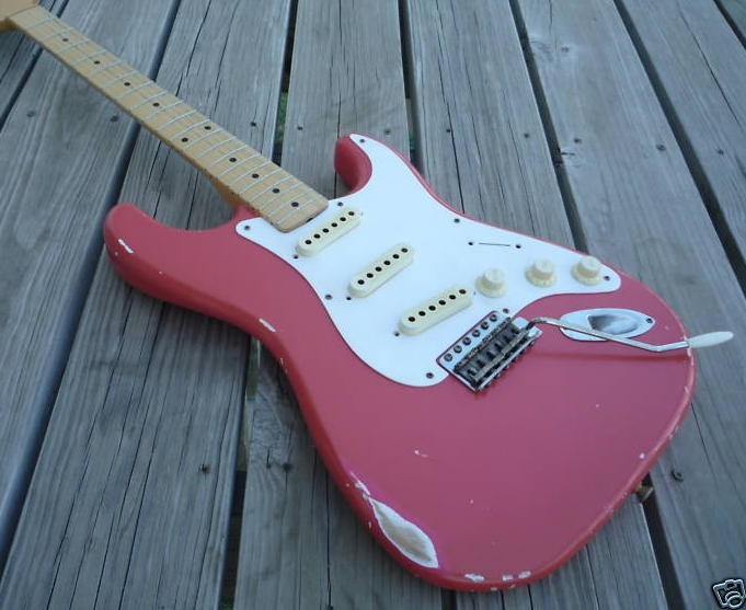 MJT Official Custom Order Aged Nitro Body & MK MJT Neck Combo Kit Mark Jenny VTS