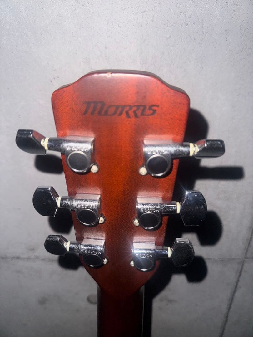 Morris M 601 side back with Jacaranda DiMarzio pickup