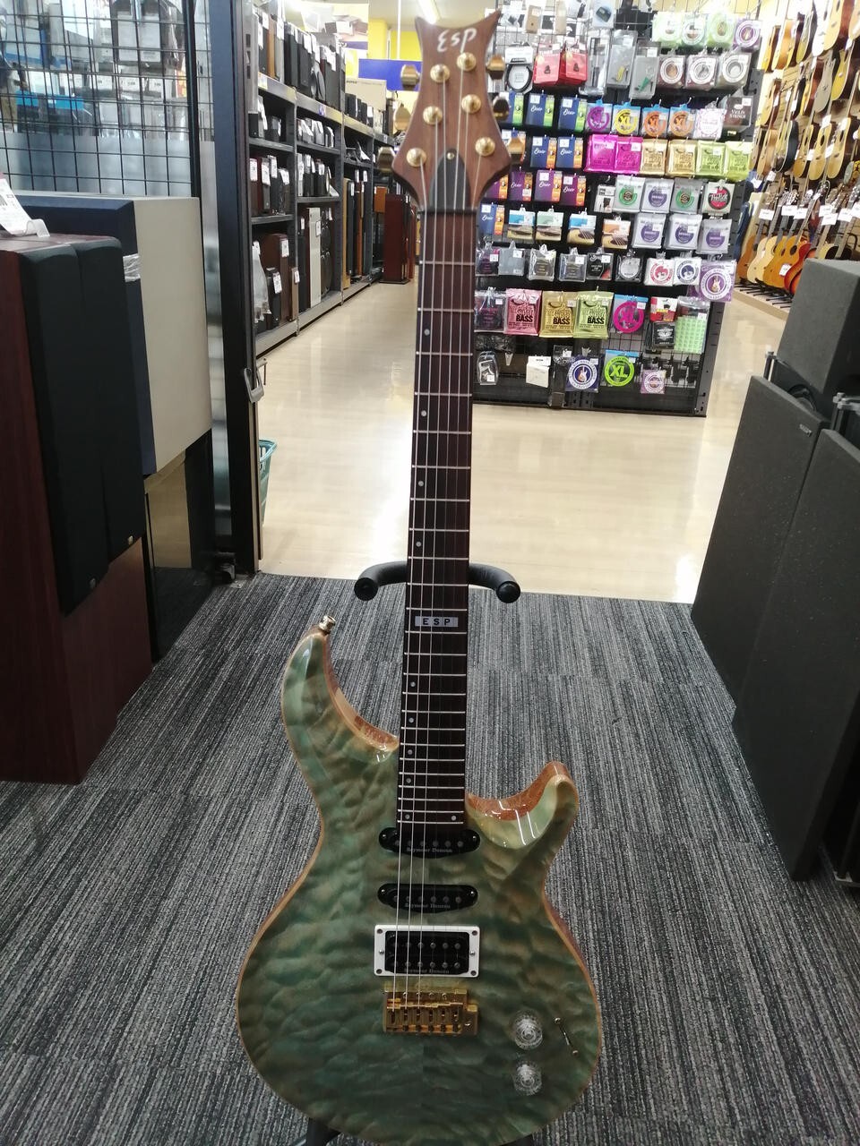 ESP Custom Order Amorous Original Gold Hardware Made in Japan Electric Guitar