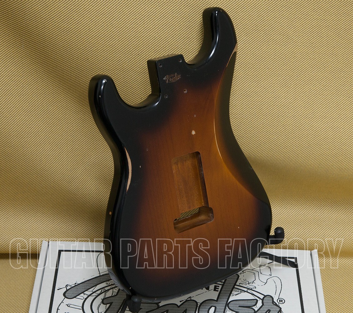099-7602-503 Fender Road Worn 50s Strat Alder Guitar Body 2-Tone Sunburst