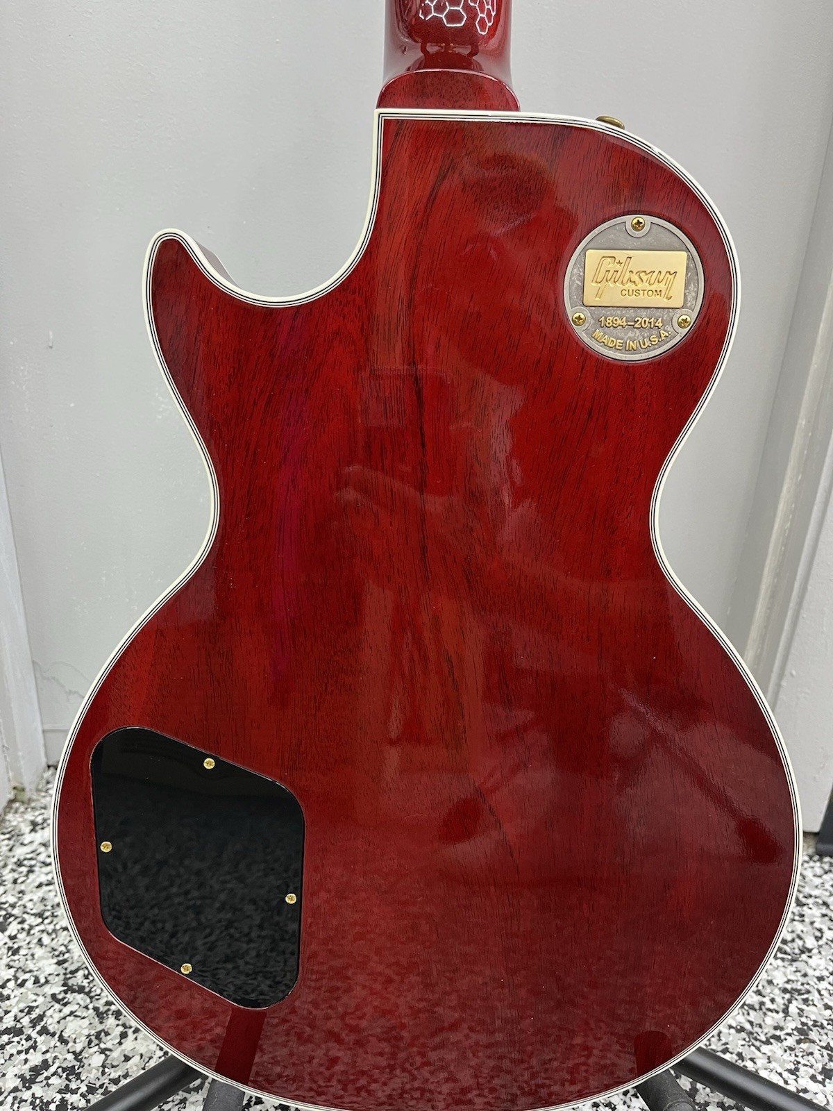 GIBSON CUSTOM SHOP LES PAUL CUSTOM FLORENTINE 2014 120TH ANNIVERSARY OHSC MINTY