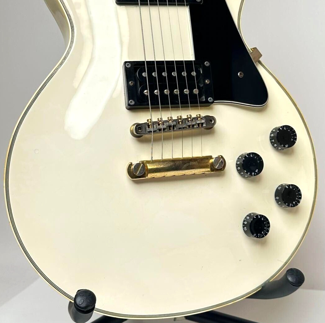Orville LPC-75 Les Paul Custom White By Gibson Electric Guitar From Japan