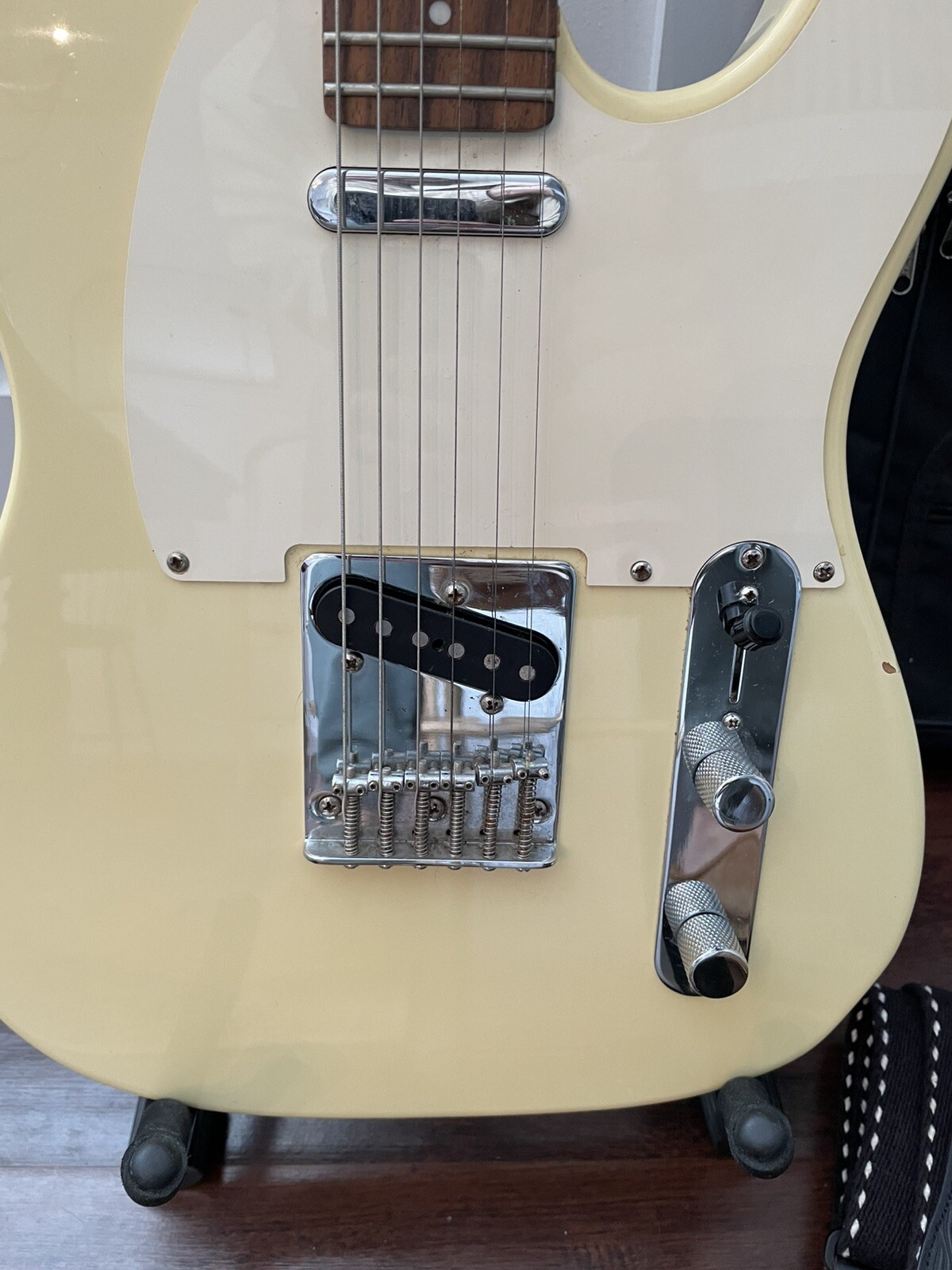 Vintage Agile TC Model Telecaster Guitar With Fender Case NICE FREE SHIPPING