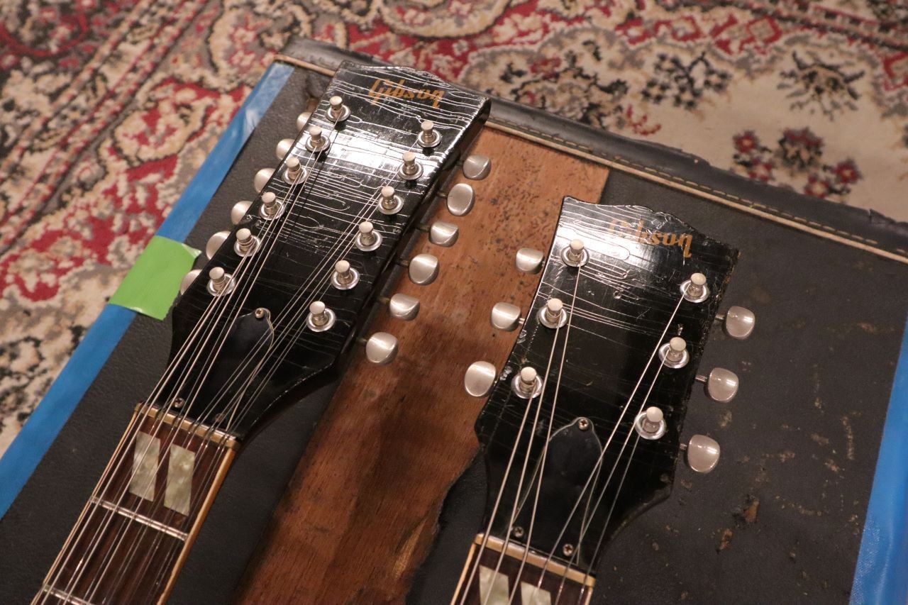 Gibson EDS-1275 Double Neck MID 70S MOD ~walnut~ Used Electric Guitar 1970