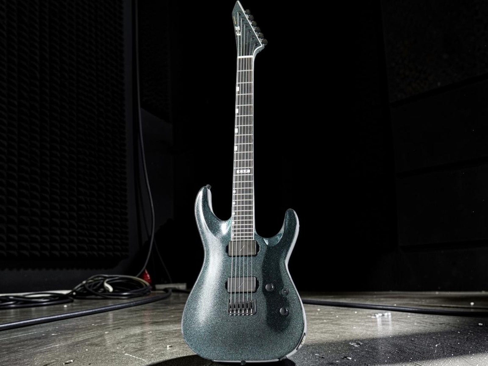 ESP E-II Horizon NT HS Granite Sparkle Electric Guitar B-Stock Fishman ES4073253