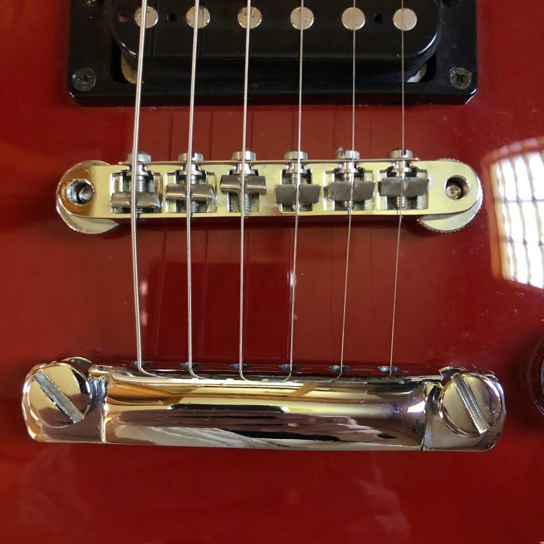 GrassRoots G-I-48LP INORAN Red Sunburst Electric Guitar LUNA SEA Model