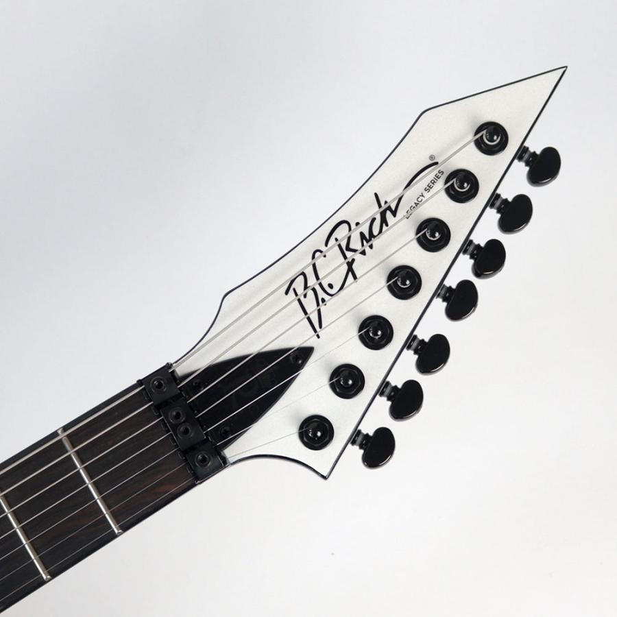 B.C.Rich WARLOCK LEGACY 7 with Floyd Rose Gloss White White Pearl 7 string
