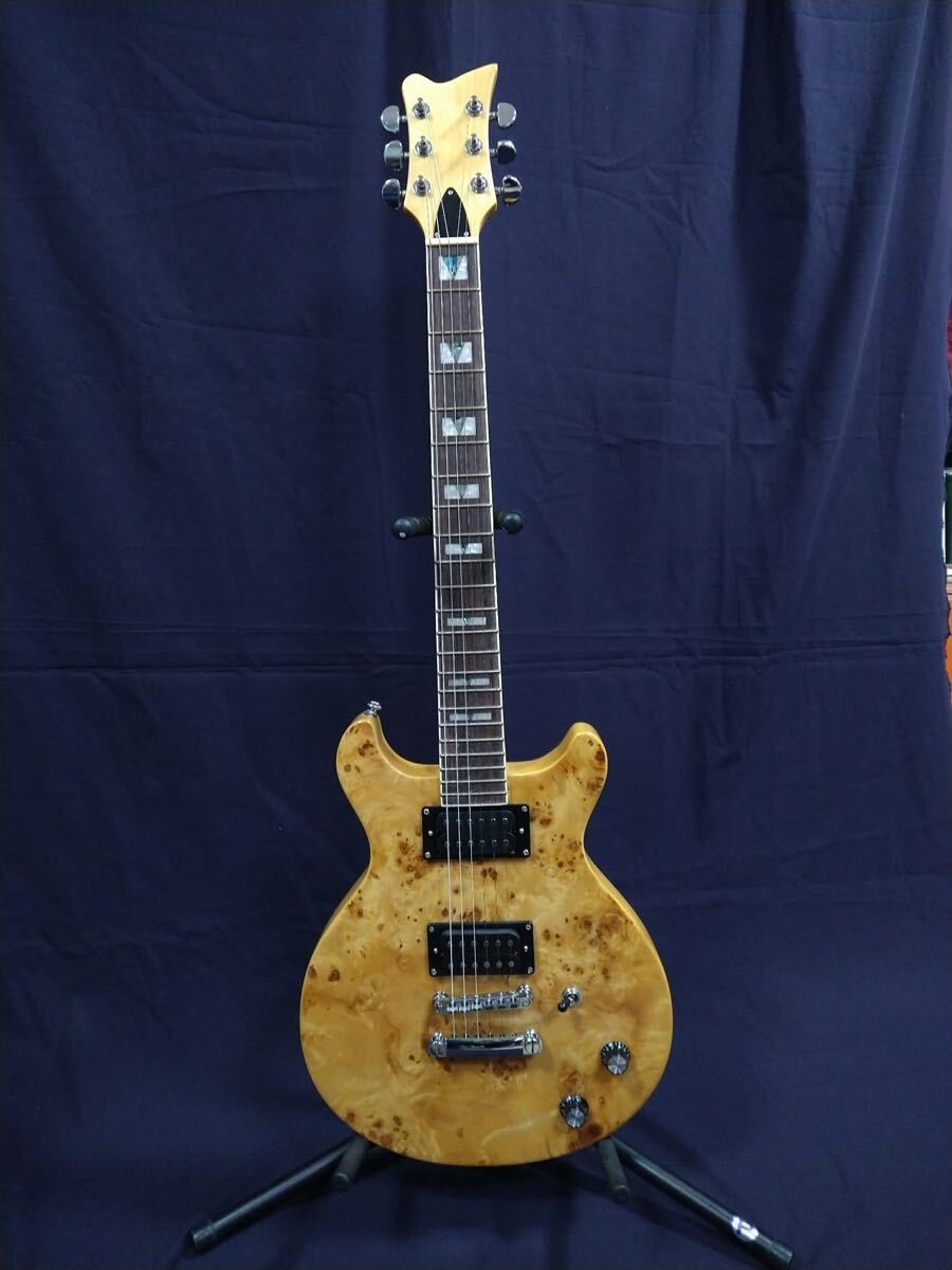 Custom Made Electric Guitar Bird’S Eye Maple Top Basswood Body Safe delivery fro