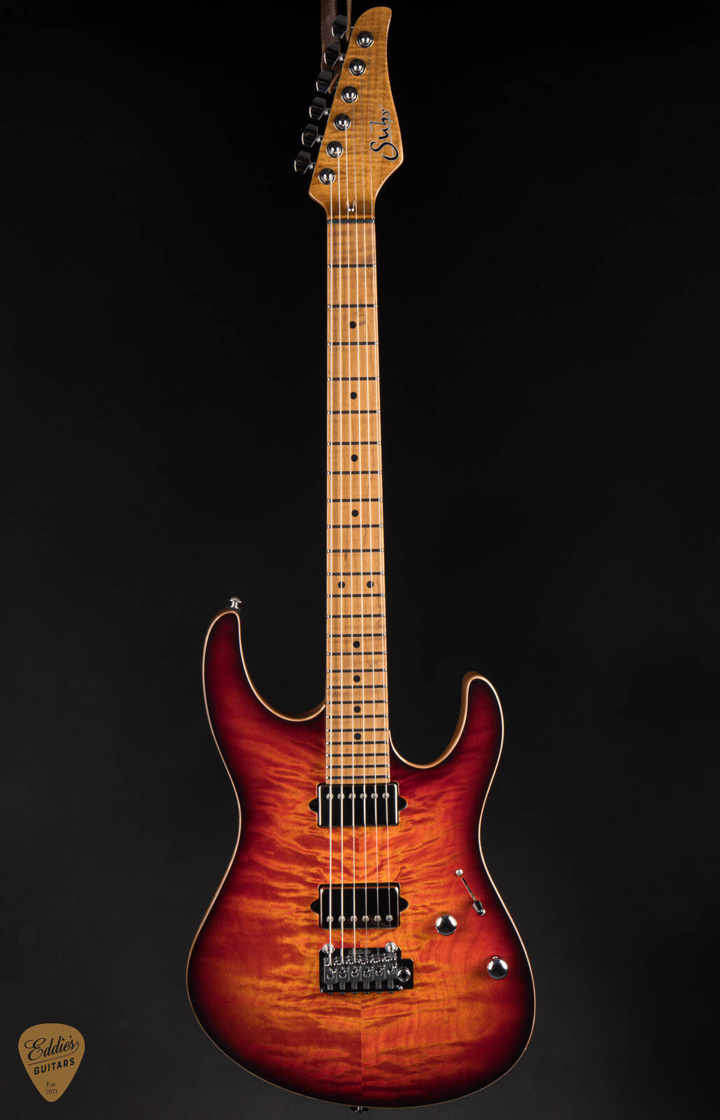 Suhr Modern Quilt Roasted – Inferno Burst #85920
