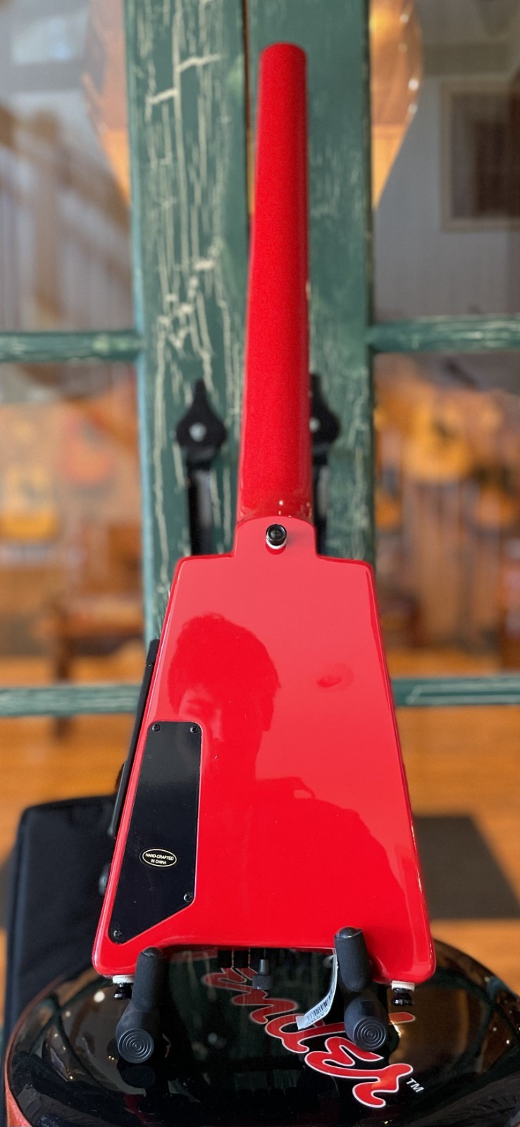 Steinberger Spirit GT-Pro HSH Electric Guitar in Hot Rod Red w/ Steinberger Bag