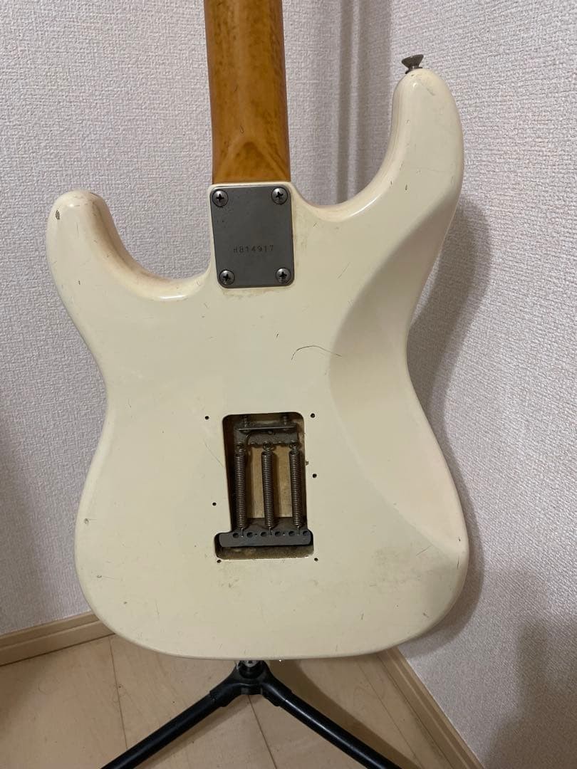 Electric Guitar Greco SE600J Super Real 1981 White Made in Japan S/N H814917