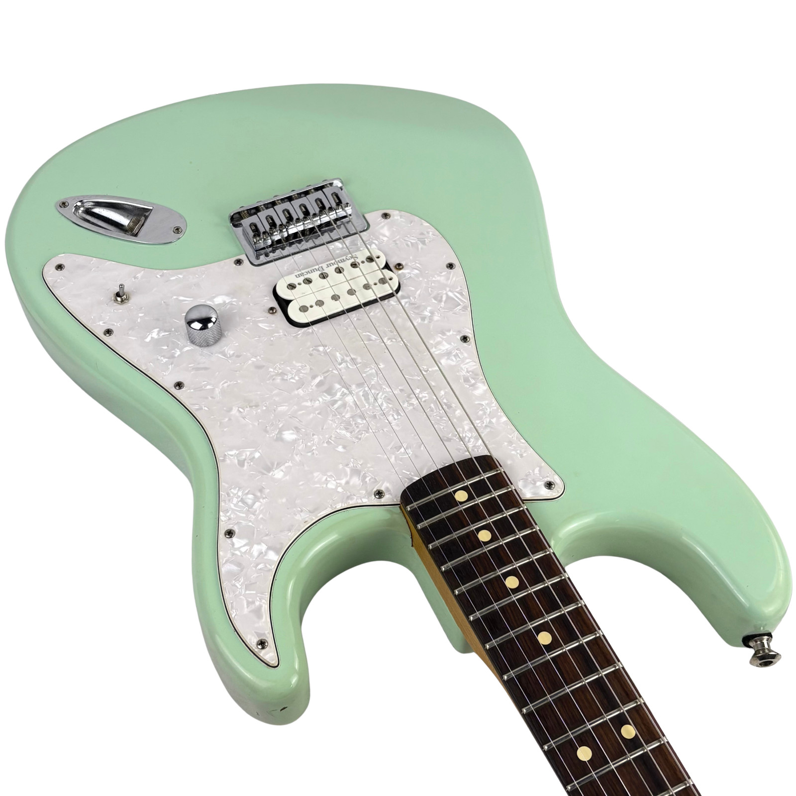 Fender Tom Delonge Stratocaster Surf Green 2002 *MODDED* W/HSC (Used)
