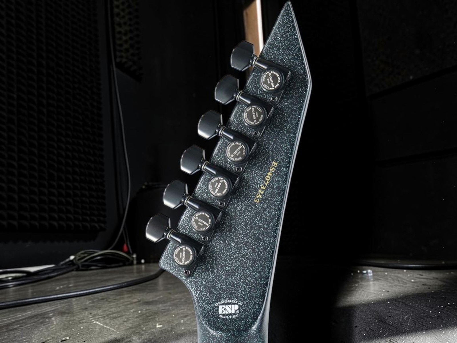 ESP E-II Horizon NT HS Granite Sparkle Electric Guitar B-Stock Fishman ES4073253