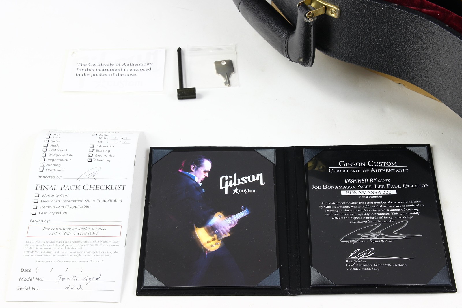 2008 Gibson Custom Shop Joe Bonamassa Les Paul Goldtop AGED & SIGNED Inspired By