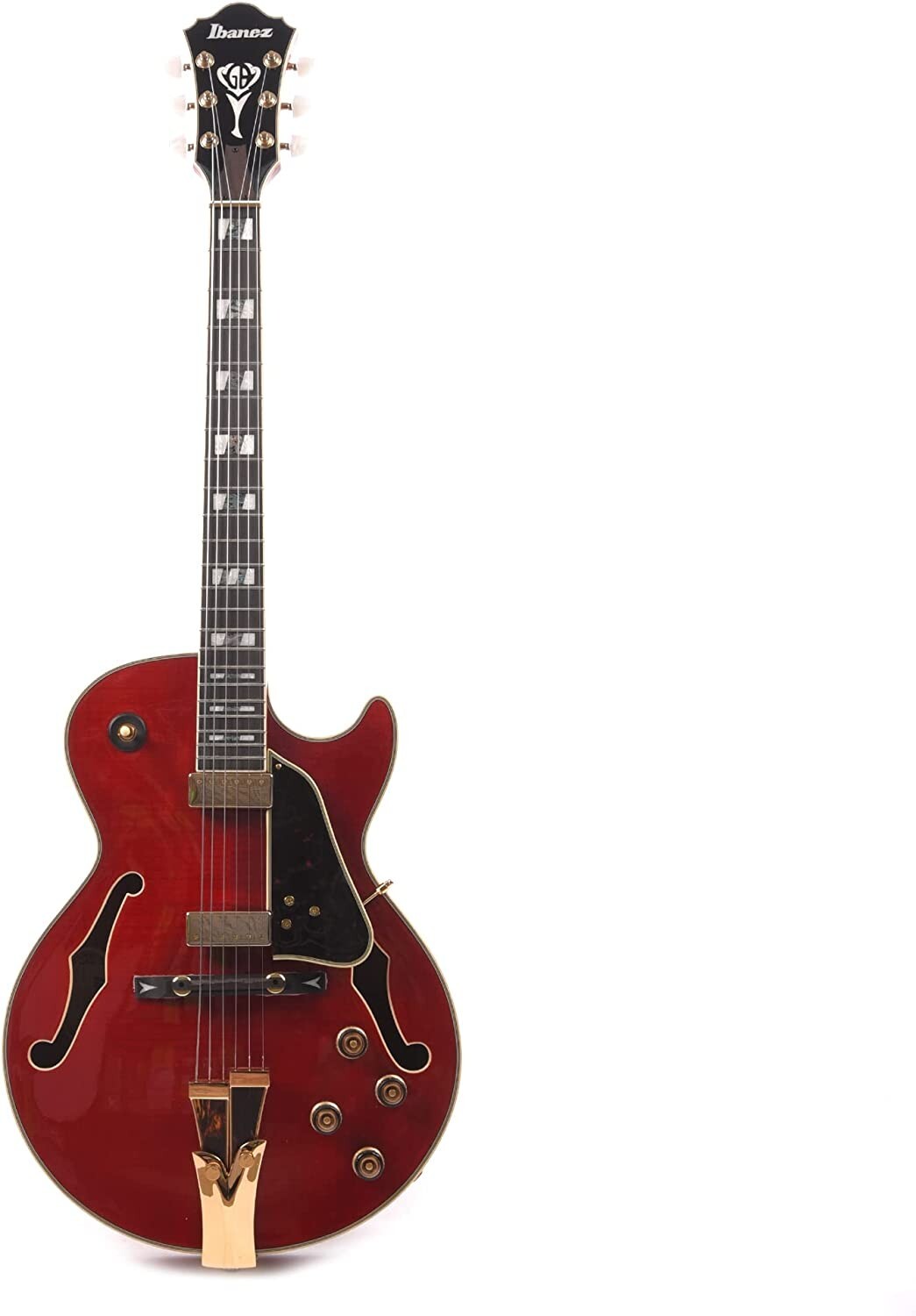 Ibanez GB10SEFM-SRR Sapphire Red GEORGE BENSON Signature Spot Model