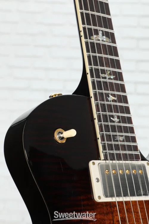 PRS McCarty Singlecut 594 10-Top Electric Guitar – Black Gold Burst