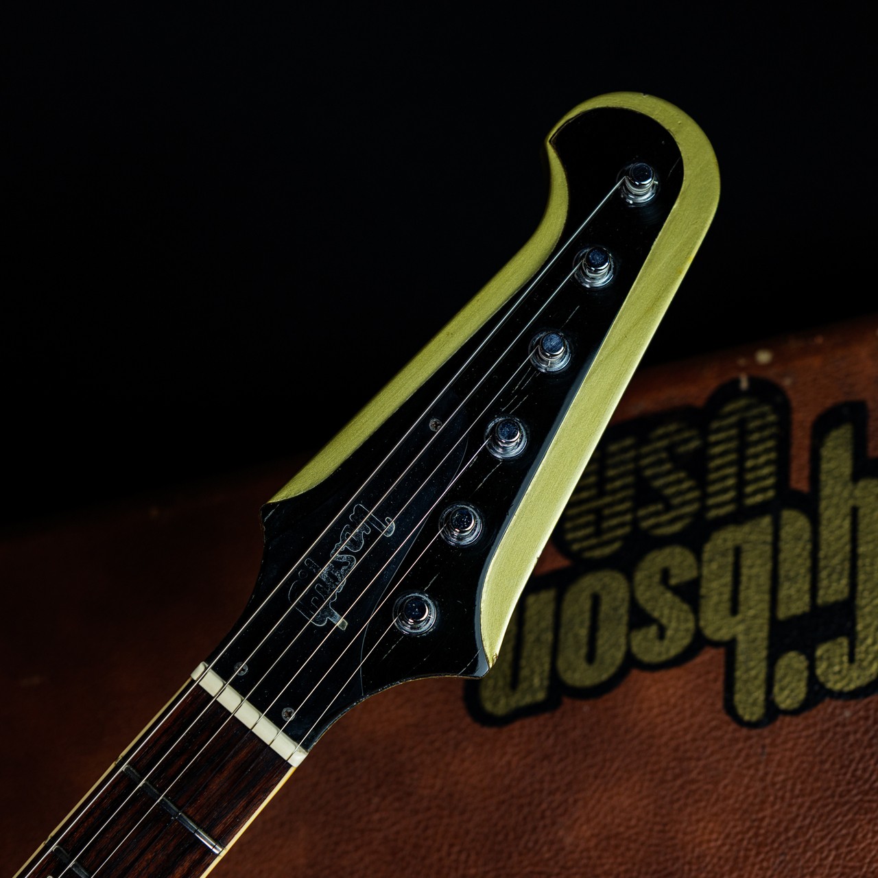 Gibson Custom Shop 1997 Firebird V Golden Mist Poly