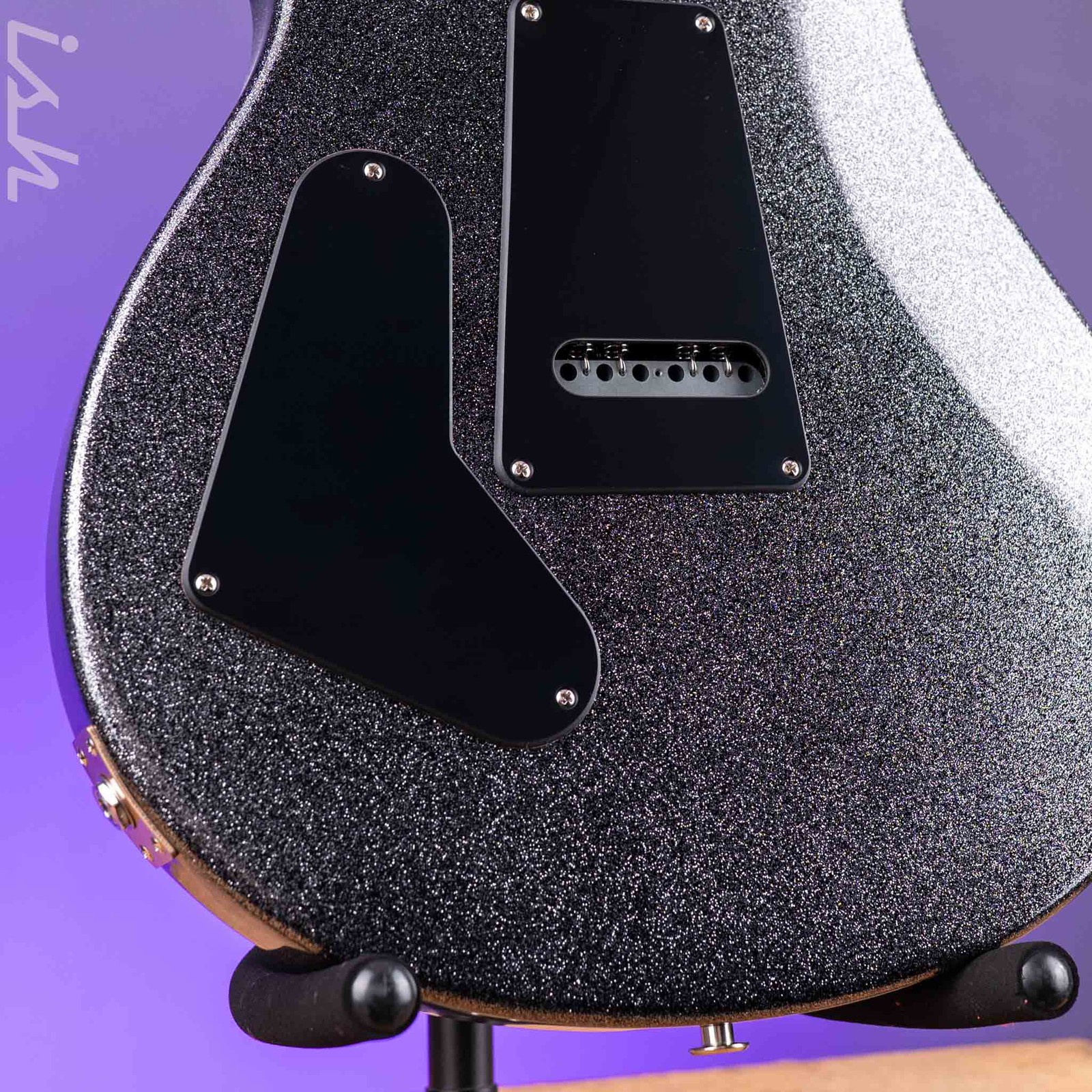 PRS CE 24 Silver Holoflake Sprayer’s Choice w/ Black Satin Neck