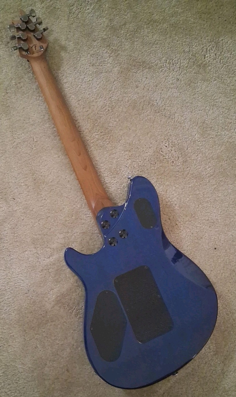 EVH Wolfgang WG Standard QM with Baked Maple Fretboard – Tahiti Night