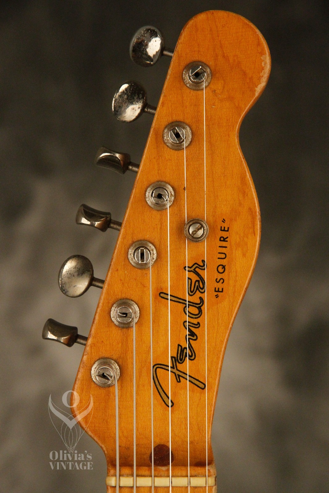 all original 1951 Fender ESQUIRE Blonde with orig. hardshell case