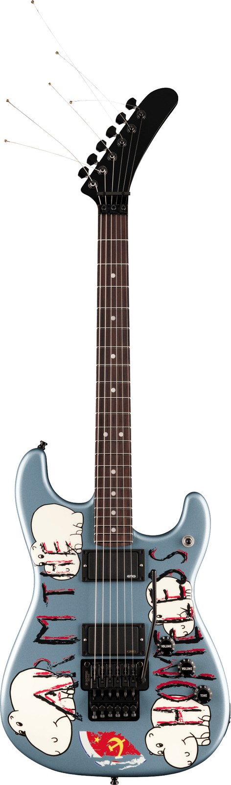 Fender Tom Morello Arm The Homeless Signature Electric Guitar, Rosewood