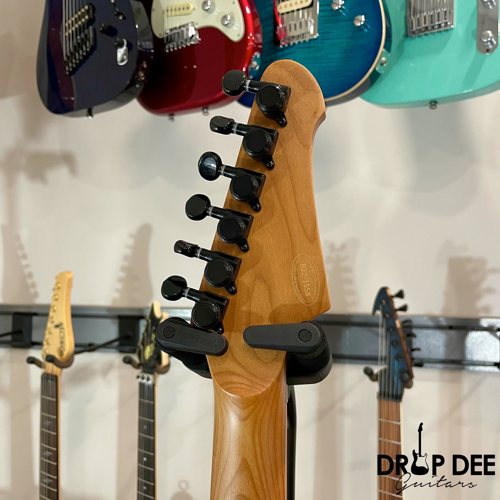 Balaguer Select Series Diablo Retro 27 FR Electric Guitar w/ Bag – Gloss Solid