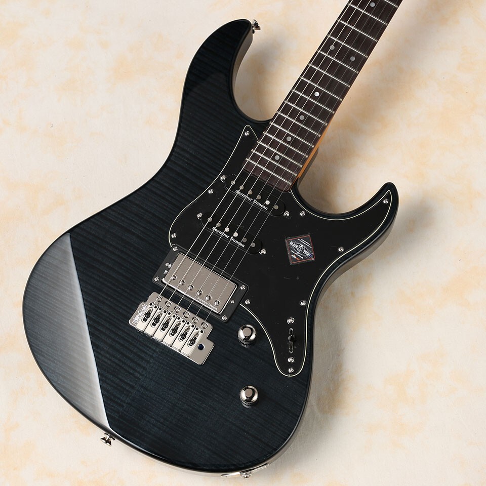 Yamaha PACIFICA 612 VII FM PACIFICA612VIIFM TBL Translucent Black with Soft Case