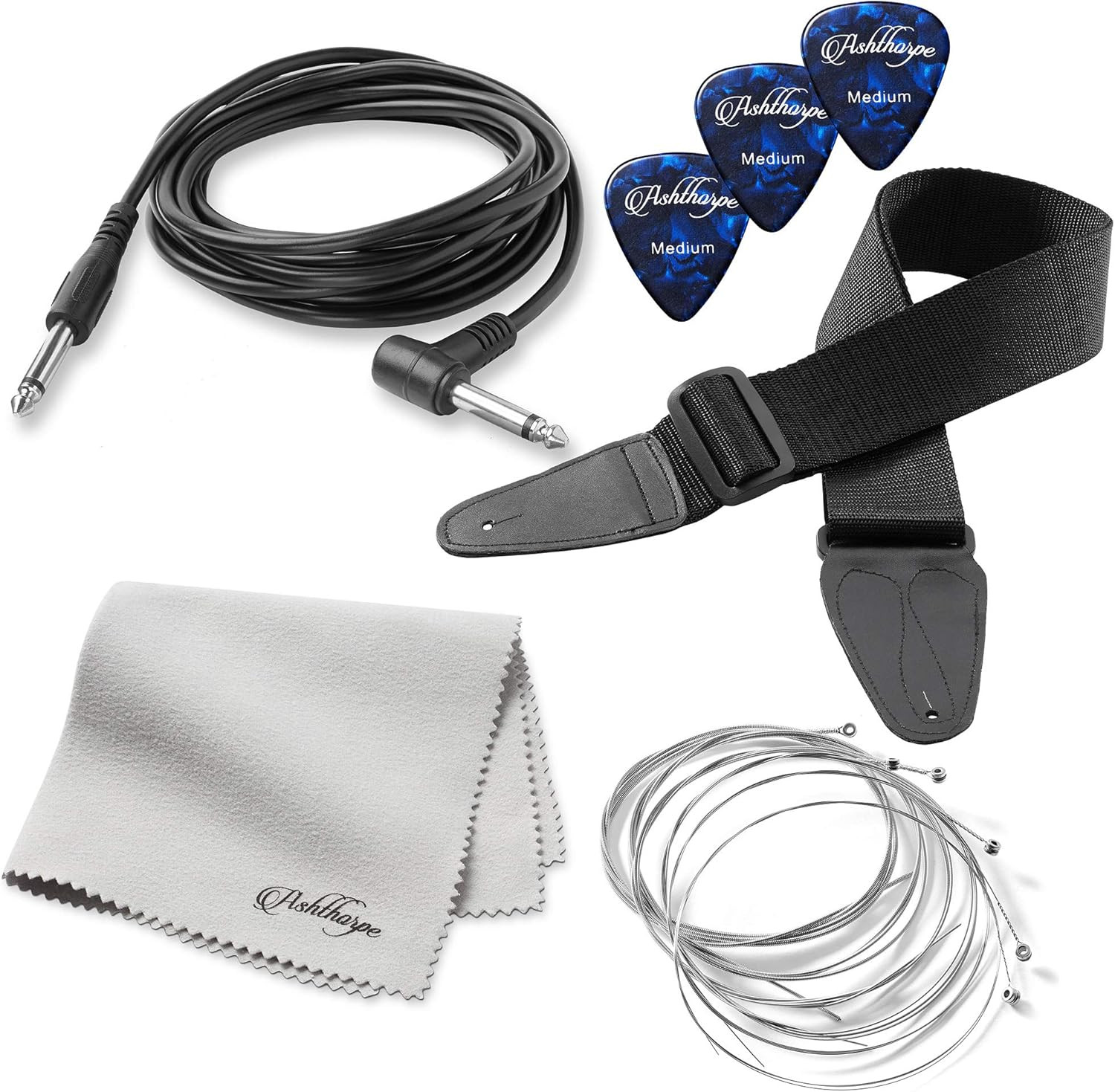 39-Inch Electric Guitar (Green-Black), Full-Size Guitar Kit with Padded Gig Bag,