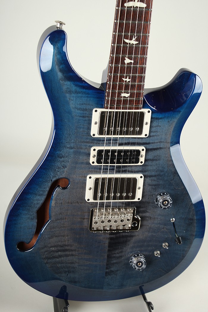 Paul Reed Smith PRS S2 Special Semi-Hollow Faded Gray Black Blue Burst 2025 Safe