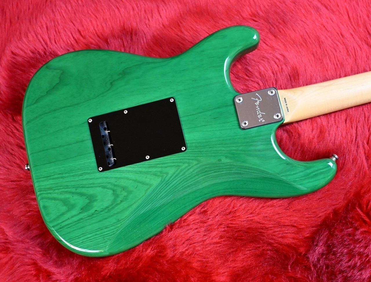 Fender Japan ST62 ASH MH SSH Mod Translucent Green 2012 MIJ w/case USED