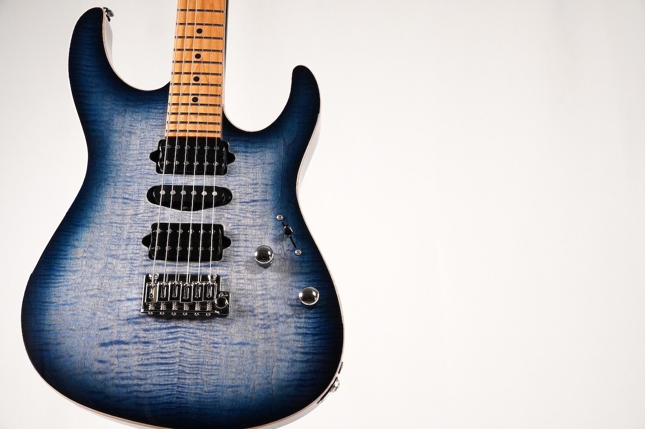 Suhr Modern Plus -Faded Trans Whale Blue Burst- 3.46kg