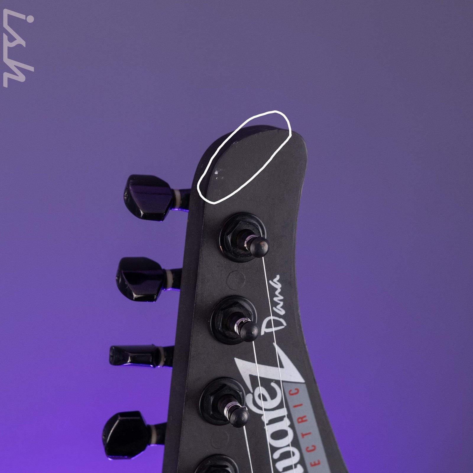 1990’s Alvarez Dana Scoop Black Floyd Modulus Graphite Neck