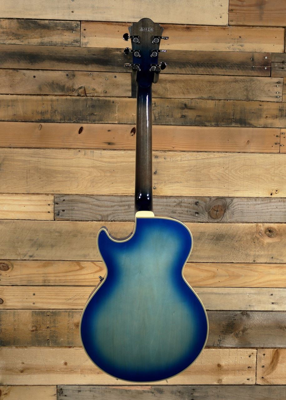 Ibanez George Benson GB10EM Hollow Body Electric Guitar Jet Blue Burst