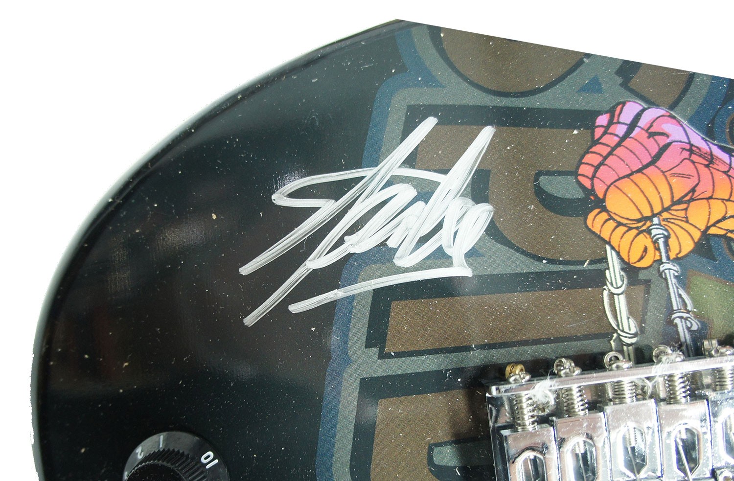 Stan Lee Signed Peavey Marvel Spiderman 3/4 Size Electric Guitar & Certificate!