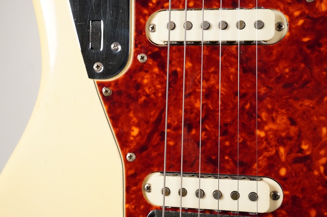Used Fender Jaguar 1965 -Olympic White- 3.83kg Electric Guitar