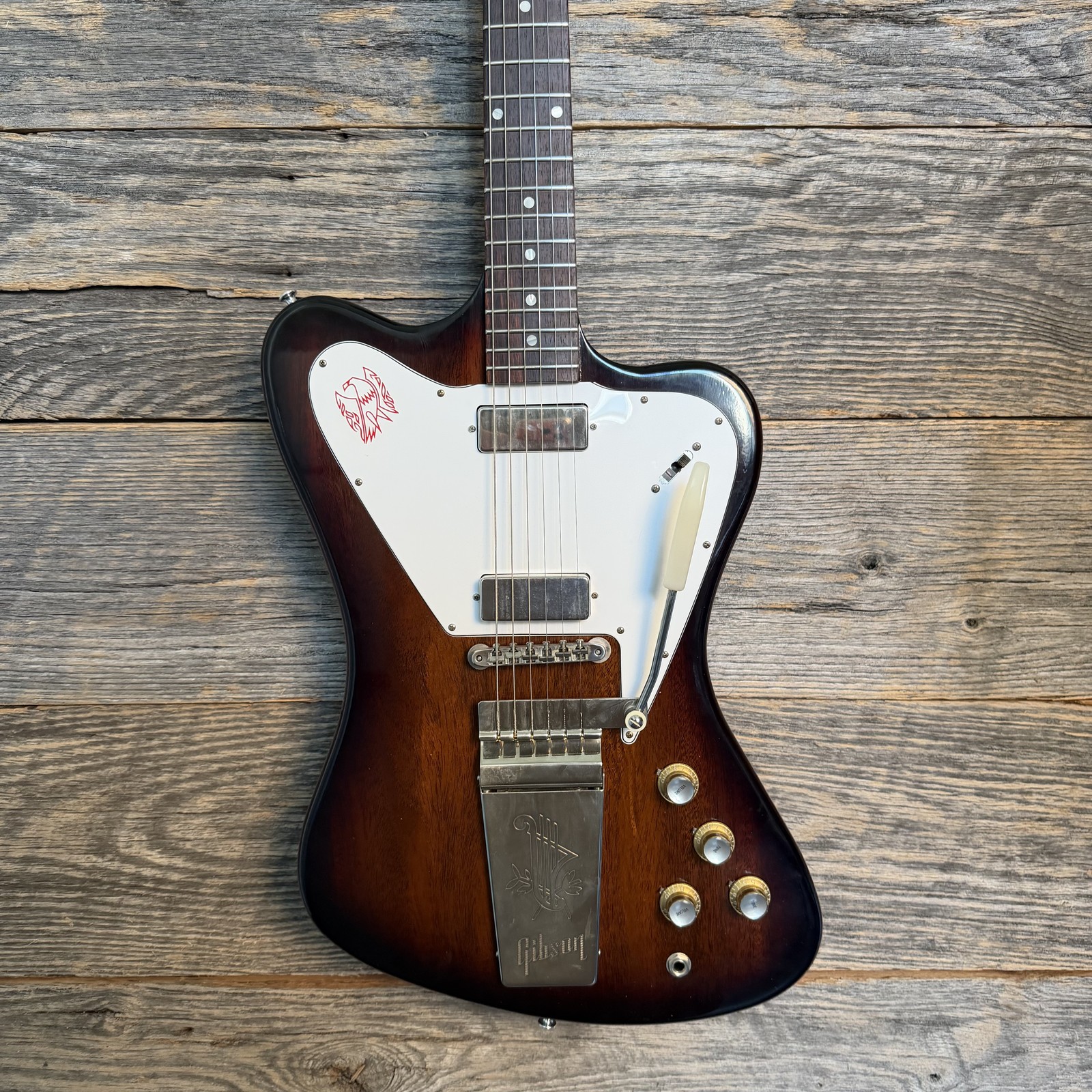 Used Gibson Custom Shop ’65 NR Firebird V Reissue – Vintage Sunburst w/OHSC