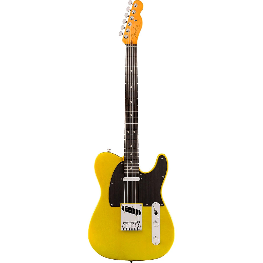 Fender American Ultra II Telecaster Ebony FB Guitar Solar Flare 197881498894 RF