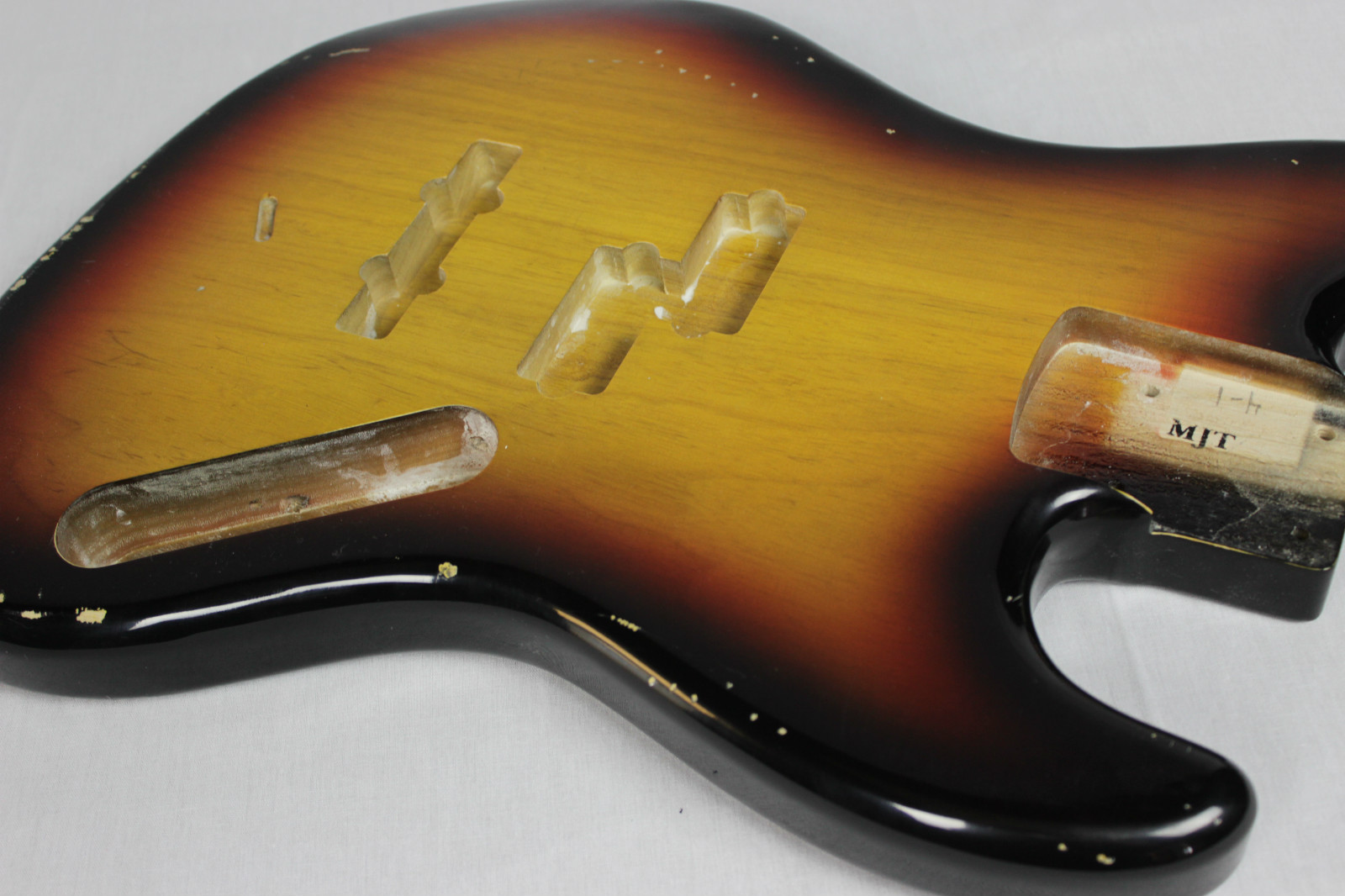 MJT Official Custom Order Vintage Aged Nitro Finish Guitar Bass Body Mark Jenny