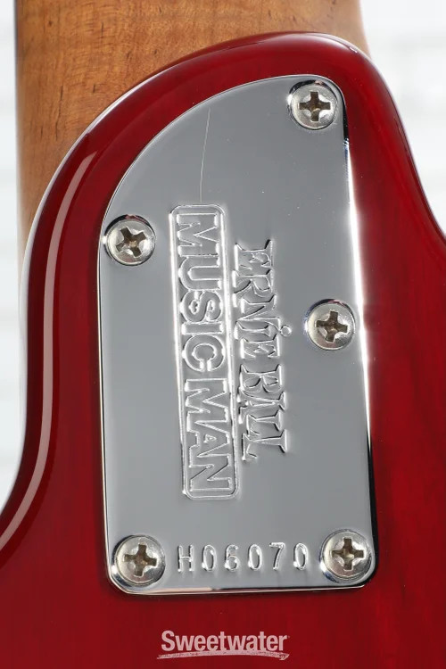 Ernie Ball Music Man Valentine HH Electric Guitar – Cherry