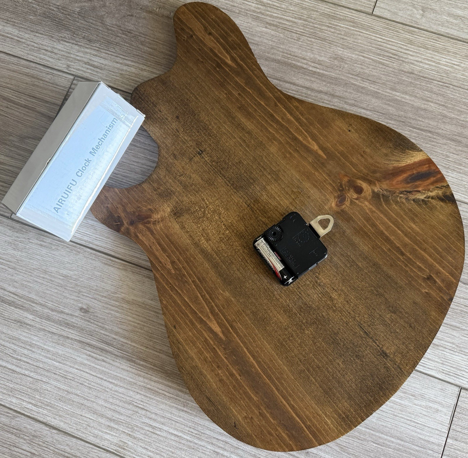 NEW!! EVH WOLFGANG GUITAR “Custom” All WoodWall Clock – COLLECTOR’S DISPLAY!!