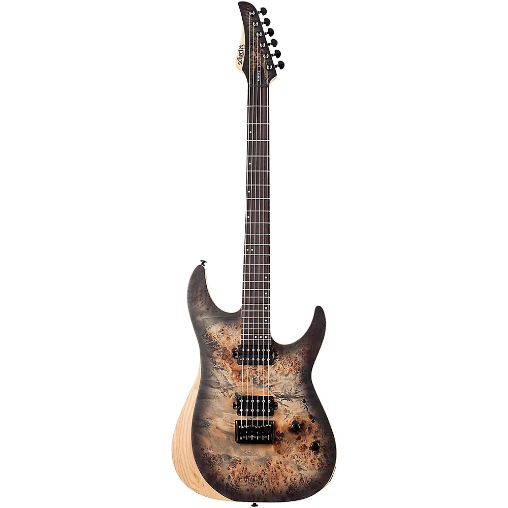 Schecter Guitar Research Reaper6 Electric Guitar Charcoal Burst