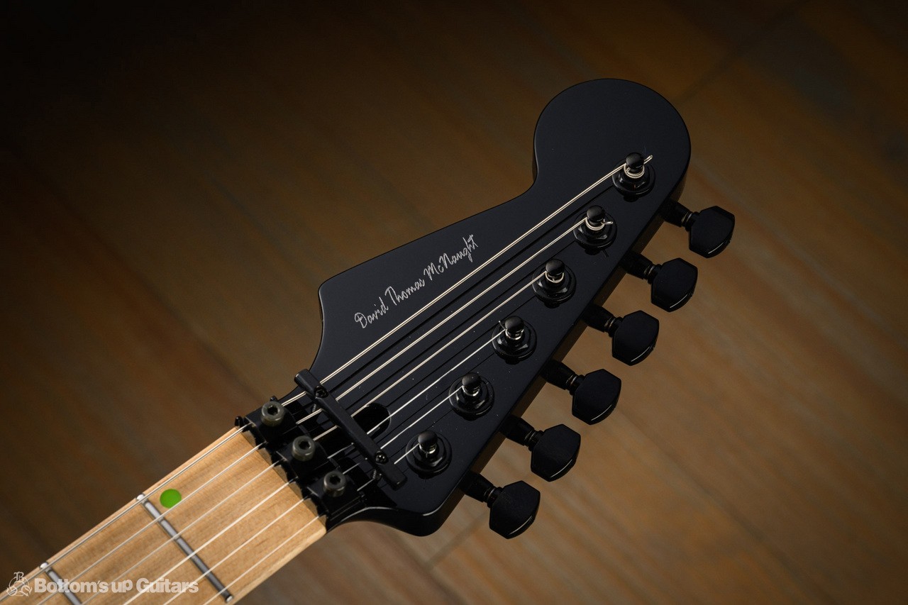 David Thomas McNaught Street Lethal Electric Guitar Black Used