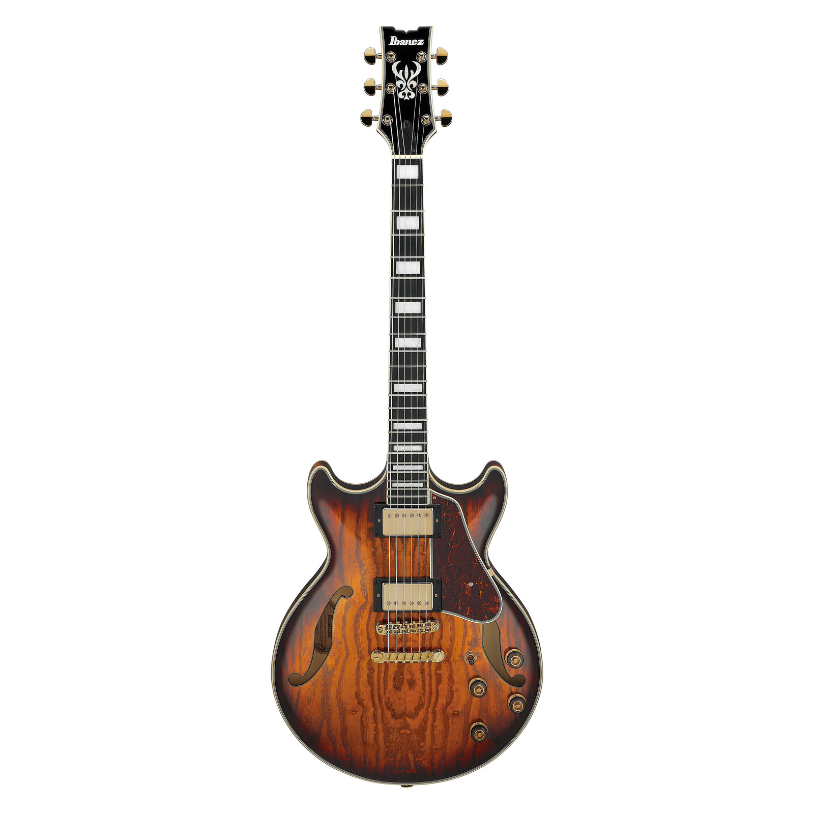 Used Ibanez AM93QA Artcore Expressionist Semi-Hollow – Vintage Violin High Gloss