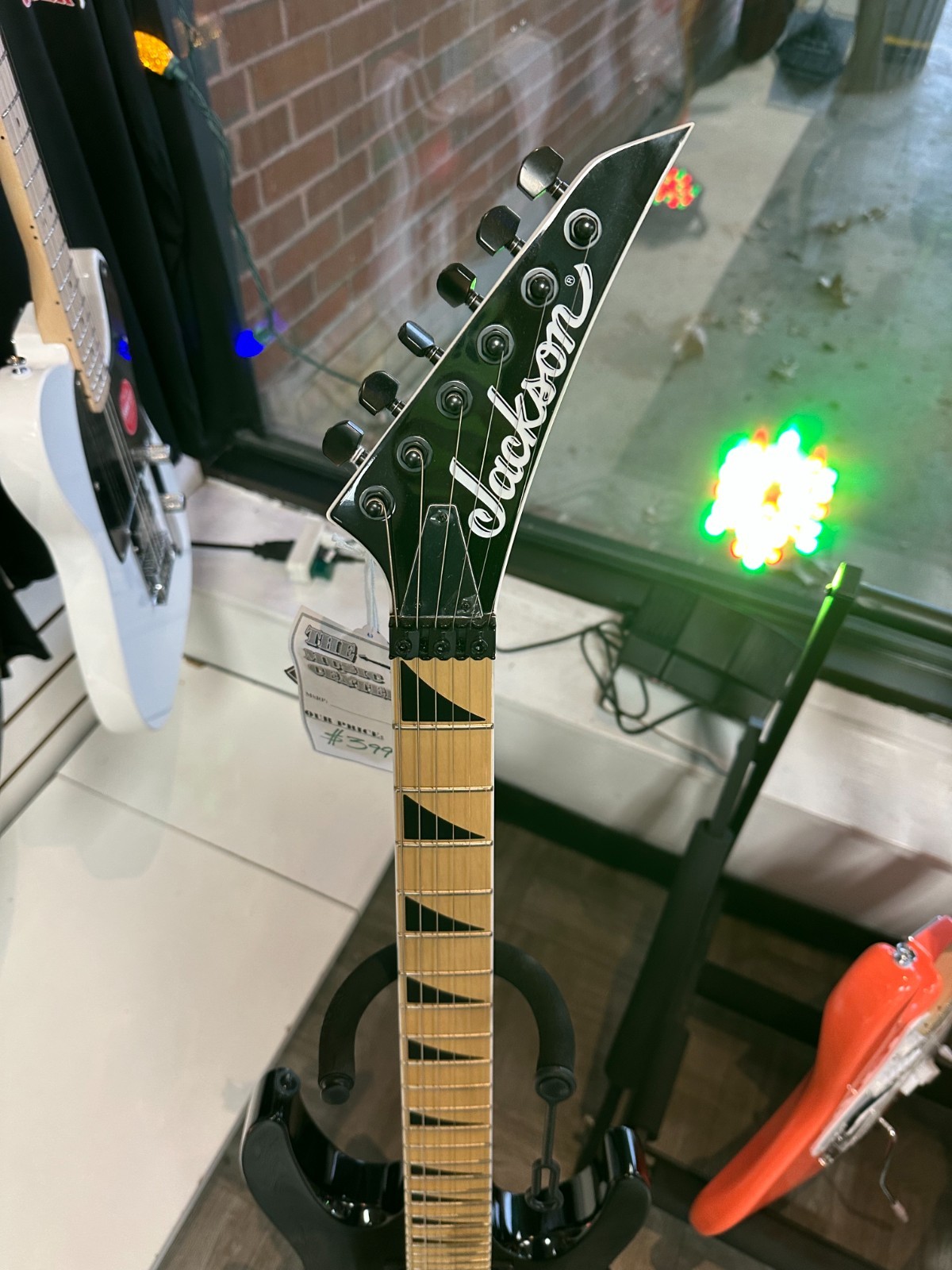 Jackson JS32 Dinky DKA-M Electric Guitar (Gloss Black)