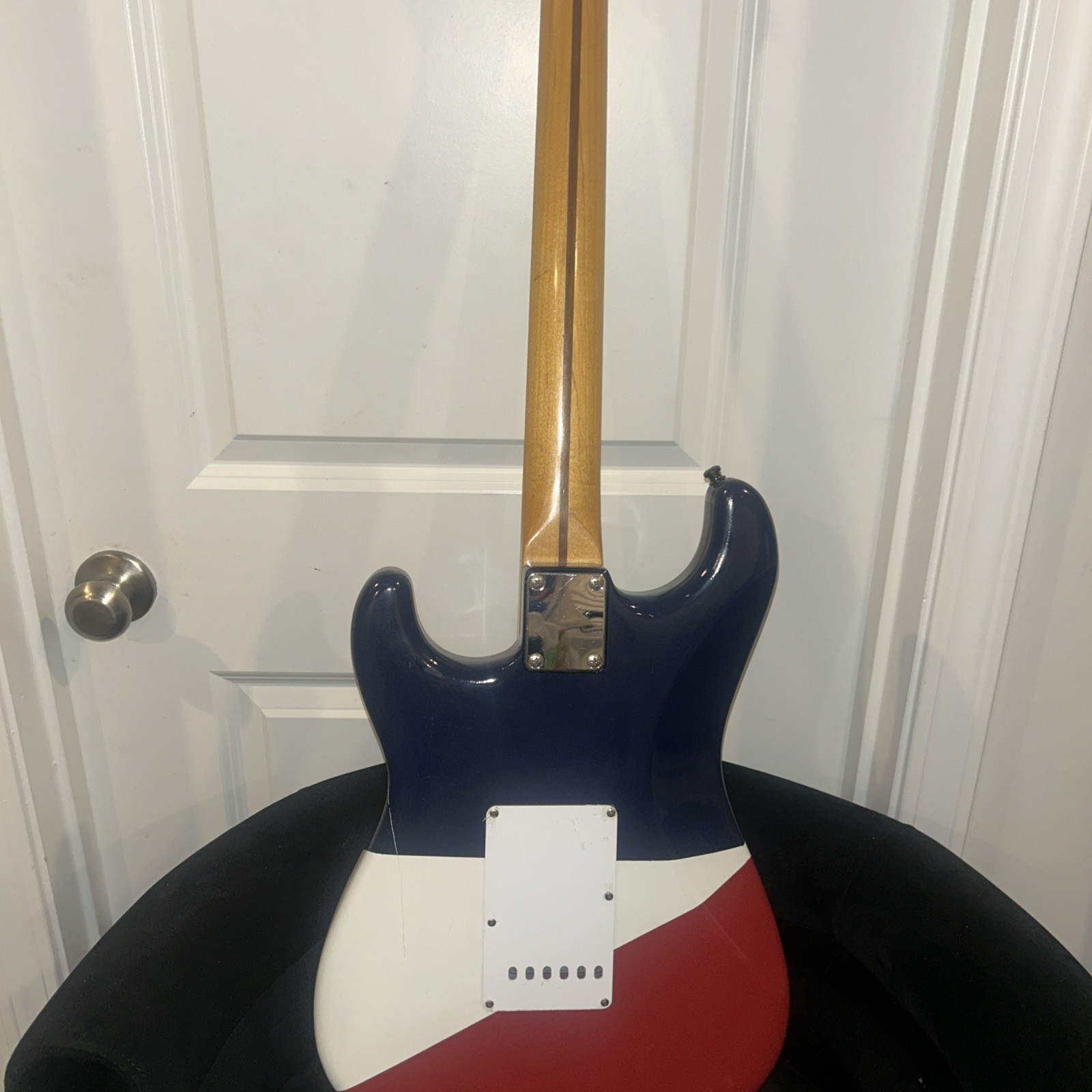 84-87 Fender Japan Squier Stratocaster Red White Blue Japan E Serial #